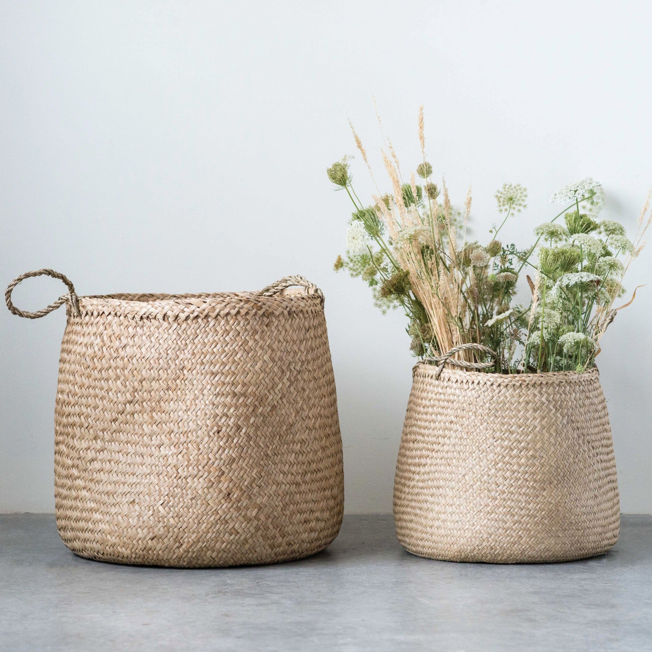 Set of Seagrass Baskets