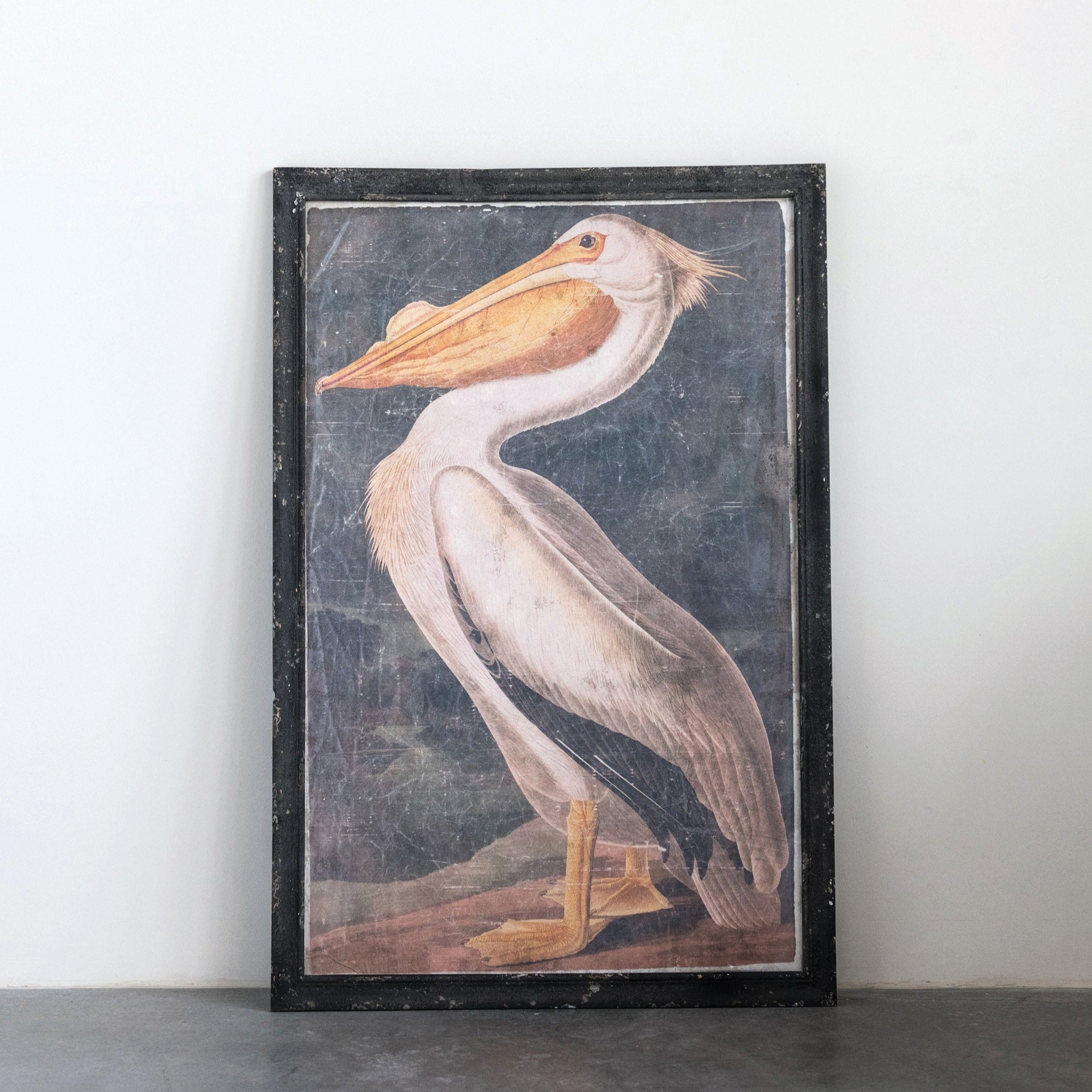 Vintage Pelican Wall Art