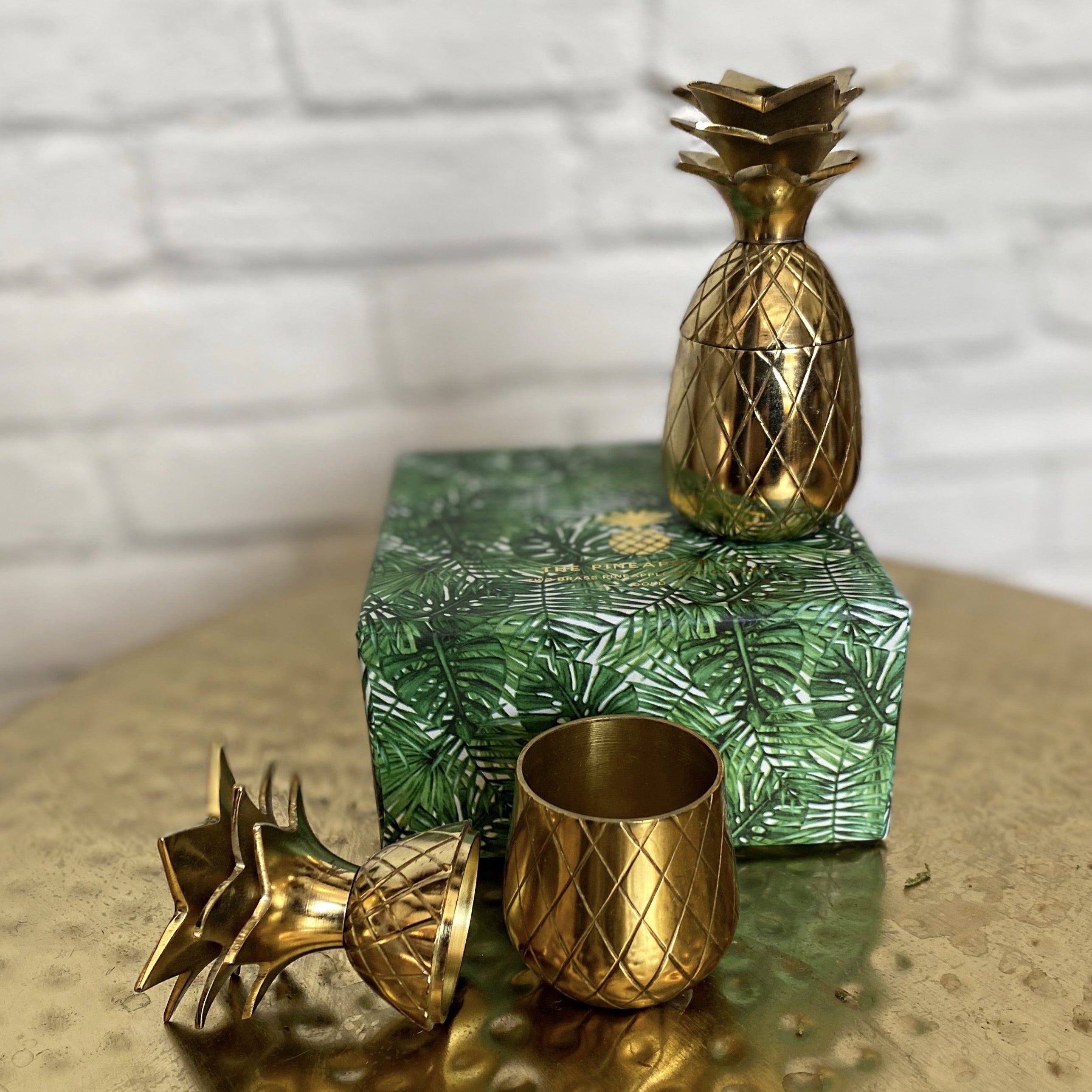 Pineapple Shot Glasses (Set of 2)