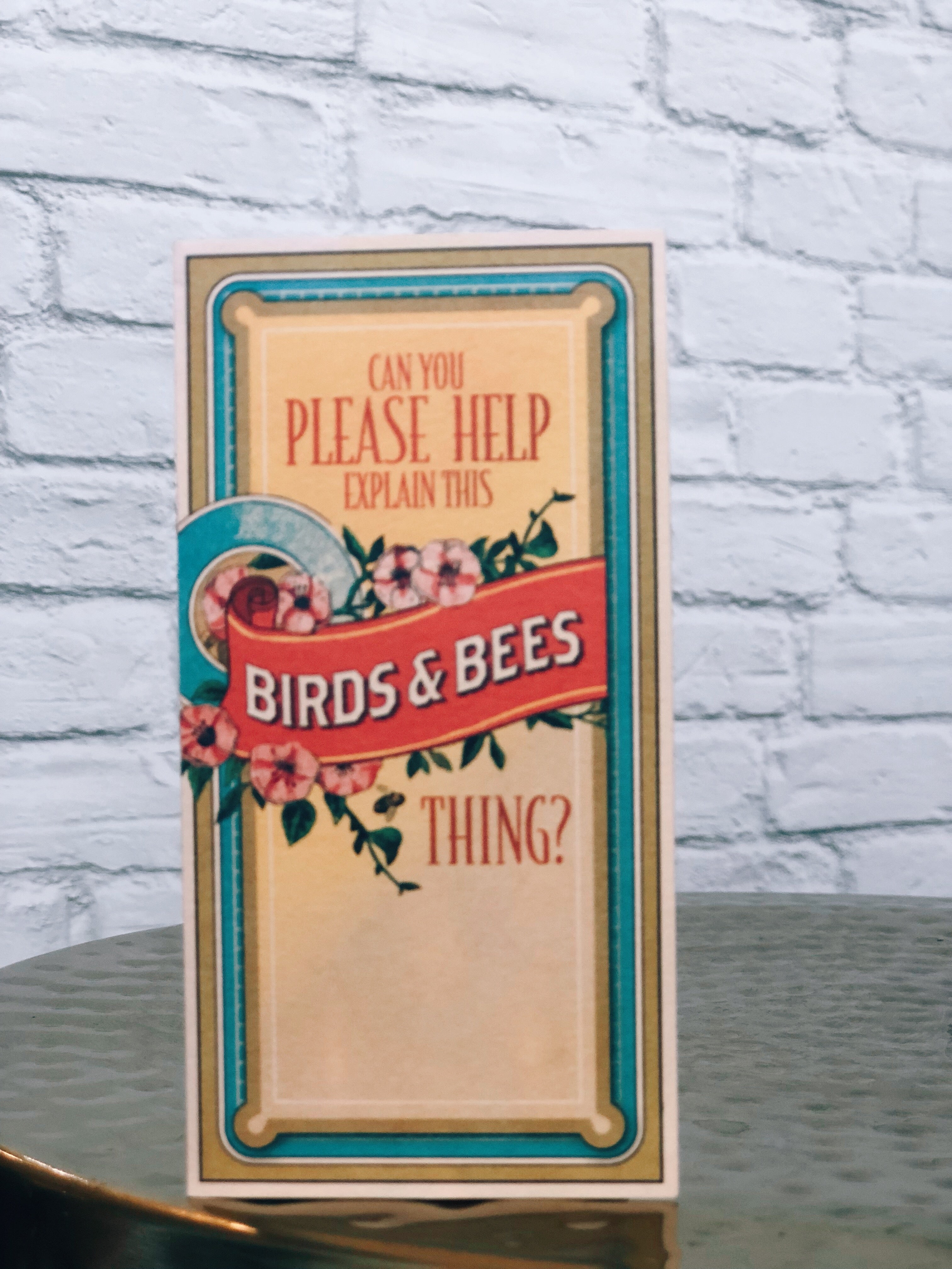 Birds & Bees Card