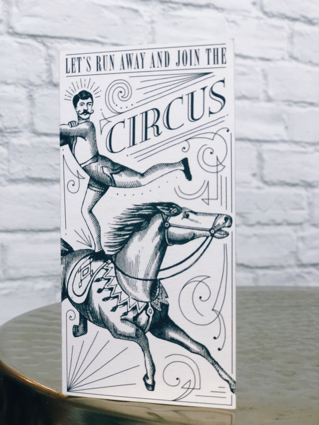 LET'S JOIN THE CIRCUS Card
