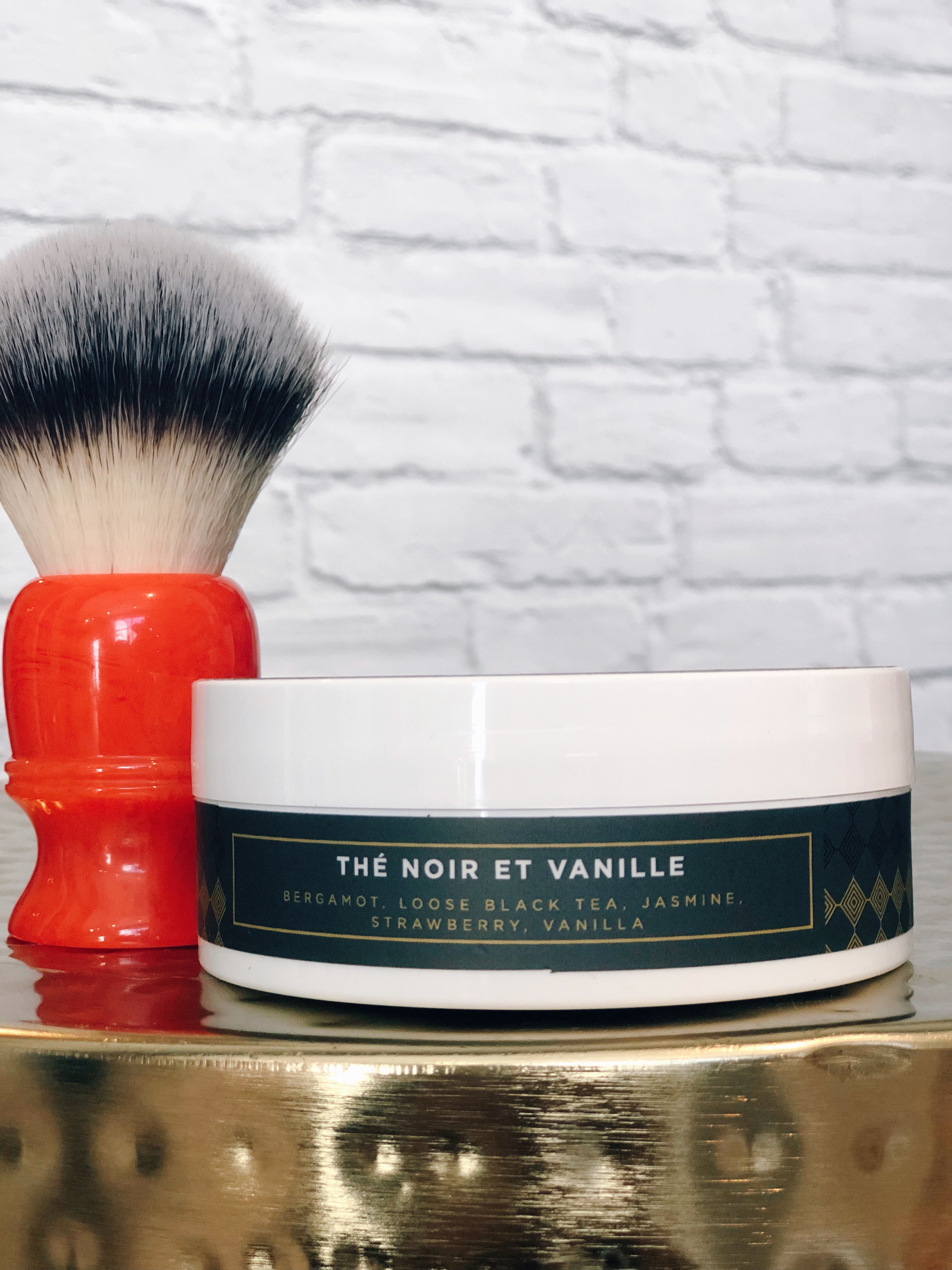 SHAVE SOAP - NOIR VANILLE