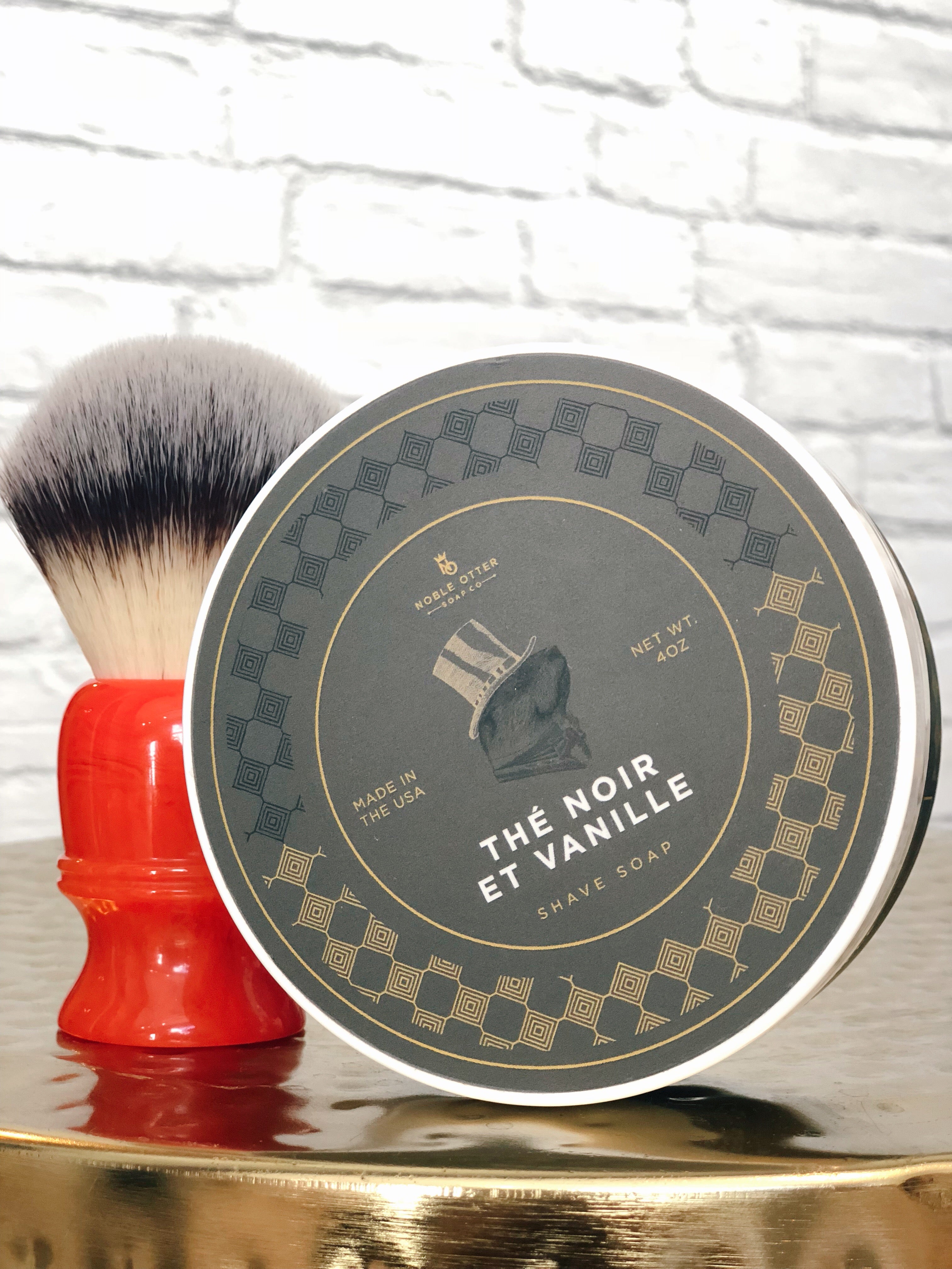 SHAVE SOAP - NOIR VANILLE