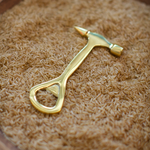 Brass Hammer Bottle Opener