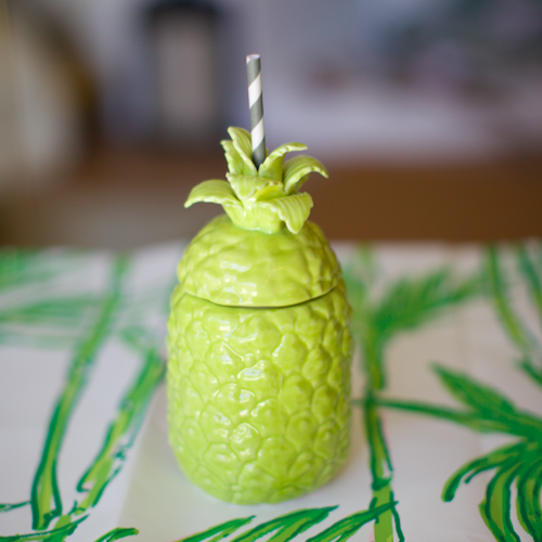 Lime Pineapple Drink Cup