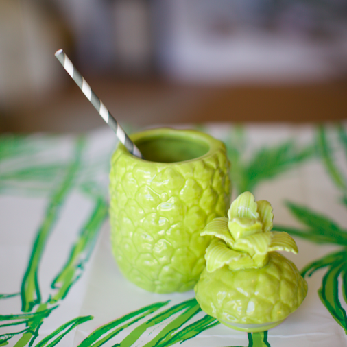 Lime Pineapple Drink Cup