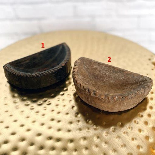 Wooden Spice Bowl, Medium